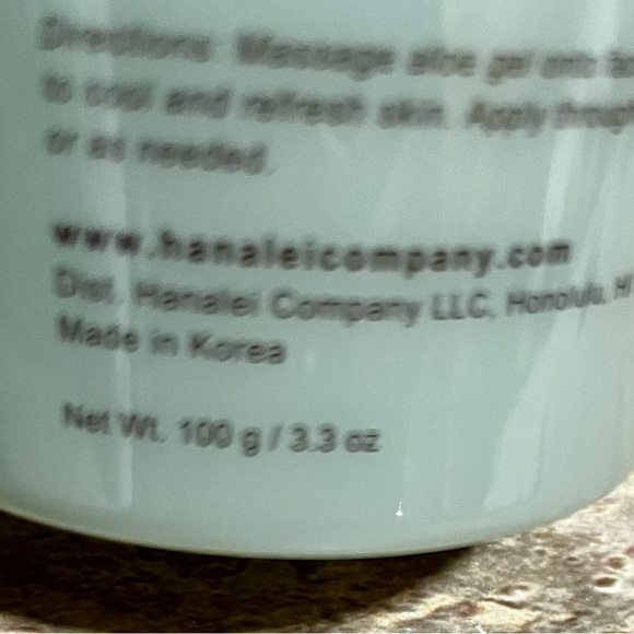 NIB Hanalei Inland Aloe gel - Picture 8 of 11